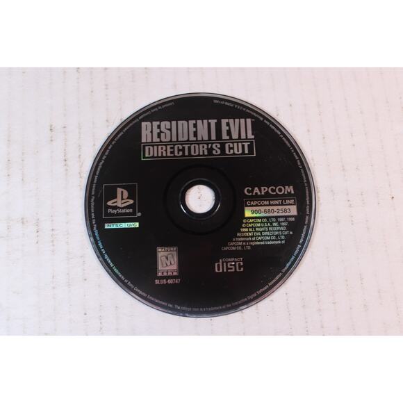 Resident Evil Director's Cut (Sony PlayStation 1, 1997) PS1 Disc Only - Picture 1 of 6